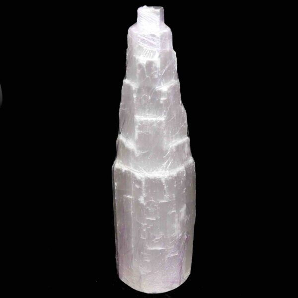 Selenite Satin Spar Crystal Tower 20cm Large 1