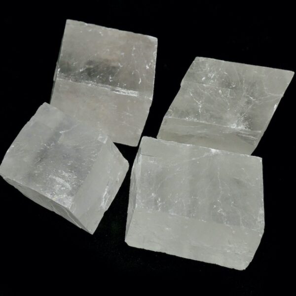 Clear Calcite Rough Cube 60-80g 1