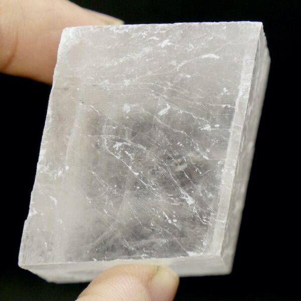 Clear Calcite Rough Cube 60-80g 2