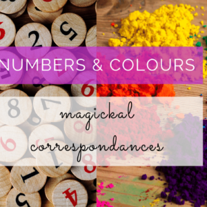 Numbers and Colours Correspondances