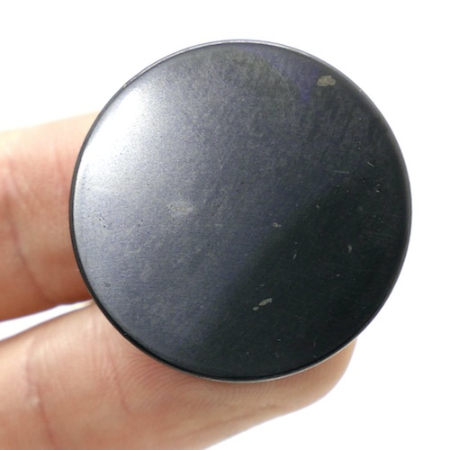 Shungite Round Cellphone Plate EMF Protection 2