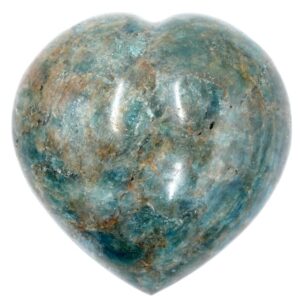 Apatite, Blue Crystal Heart 7cm 1 HE01 14