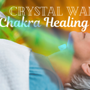 How to balance the chakras with a crystal wand