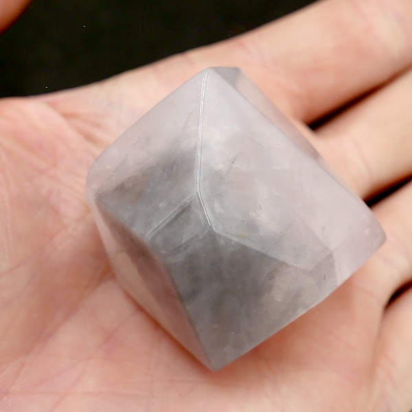 Mozambique Rose Quartz Freeform Crystal Gemstone Mineral Polished