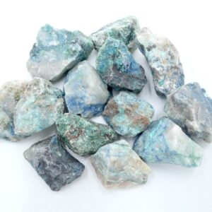 Chrysocolla Natural Rough Pieces GROUP
