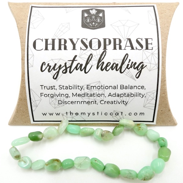 Chrysoprase Crystal Healing Bracelet