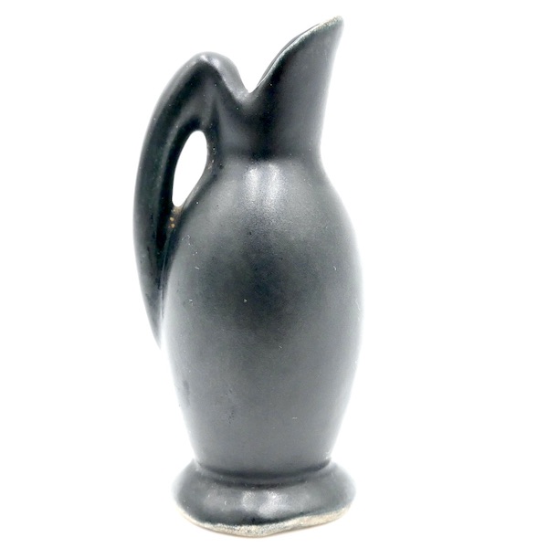 Matt black water element vintage jug small