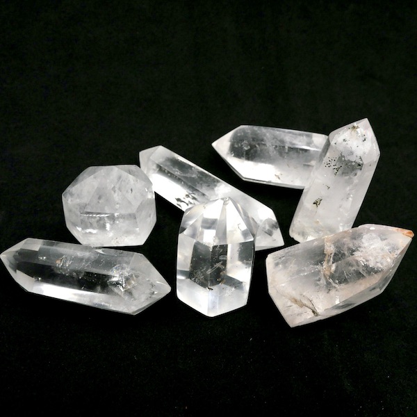 Clear Quartz Crystal Polished Points 3-6cm