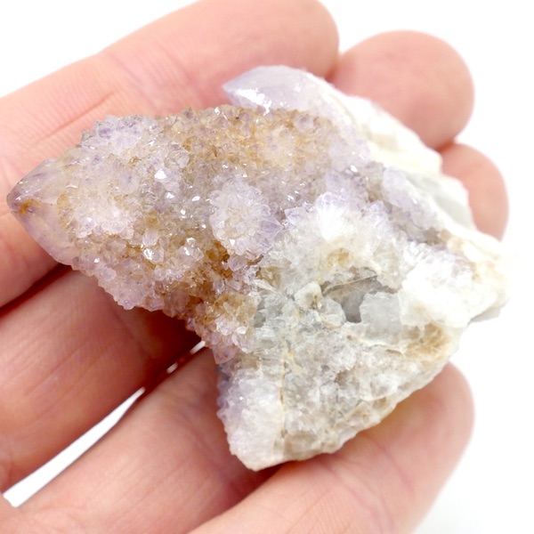 Spirit Quartz, Amethyst Crystal Clusters 58g, 6cm 2 S24 7
