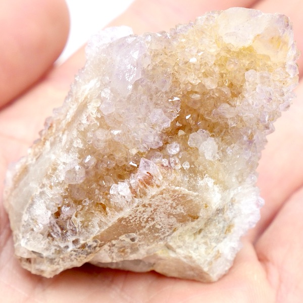 Spirit Quartz, Amethyst Crystal Clusters 71g, 6cm 2 S24 12