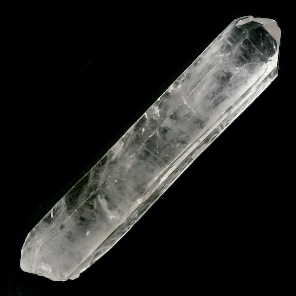 Quartz, Clear Crystal Natural Point 9-10cm 1 Q07 21