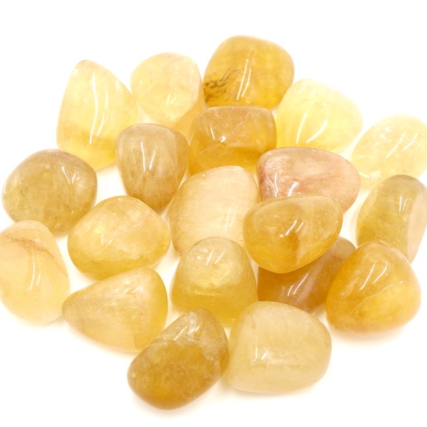 Calcite, Honey Tumbled Stone 1 M-L