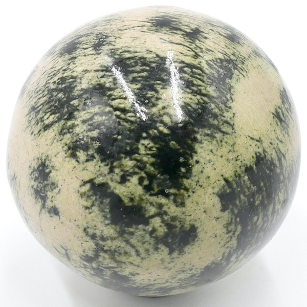 Serpentine, Leopard Polished Sphere 1 S44 2
