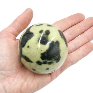 Serpentine, Leopard Polished Sphere 3 S44 1