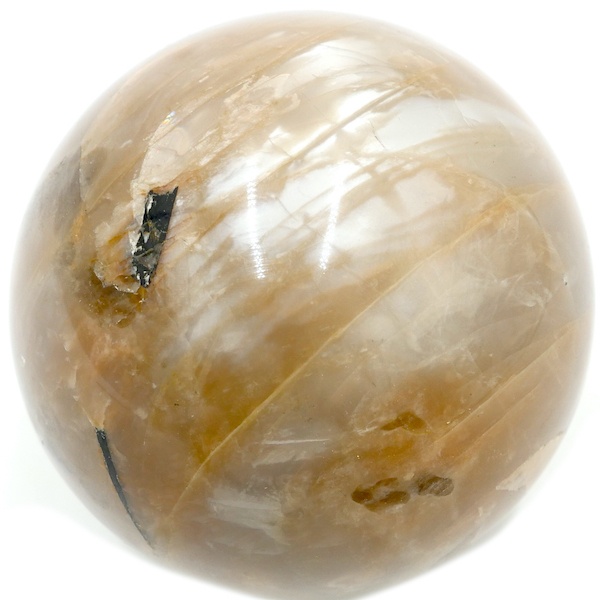 Moonstone, Salmon Crystal Sphere 7cm 1 SE04 5