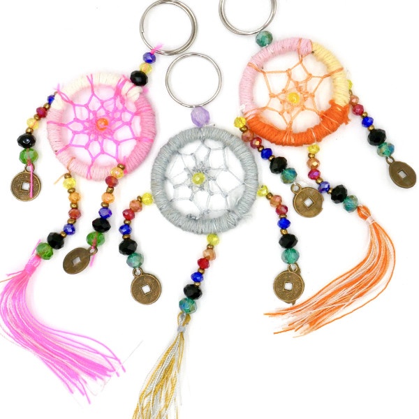 Dream catcher - Coin crystal 4cm GROUP 1
