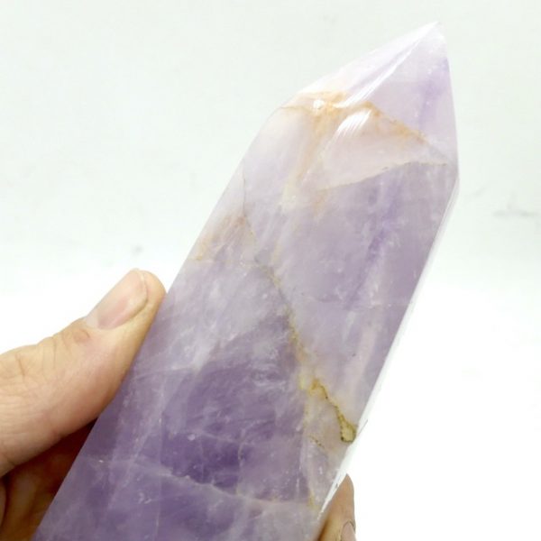 Amethyst, Lavender Polished Double Terminated XL Wand 24cm 660g 2