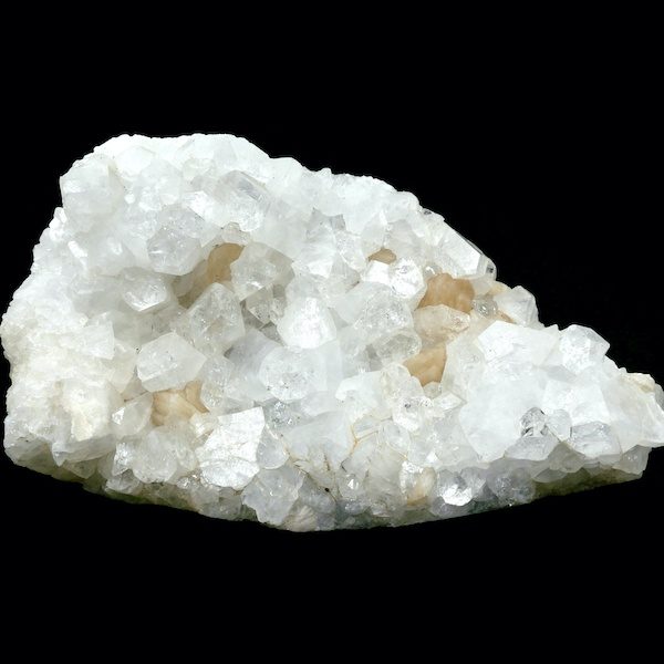 Clear Apophyllite with Stilbite Cluster 14cm 1