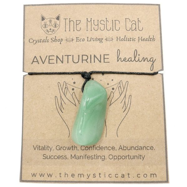 Aventurine Crystal Healing Necklace 1 HNAV1