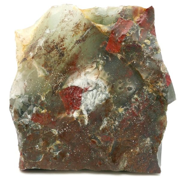 Swaziland Bloodstone Natural Rough Piece Rare 10.5cm 1 B06 5