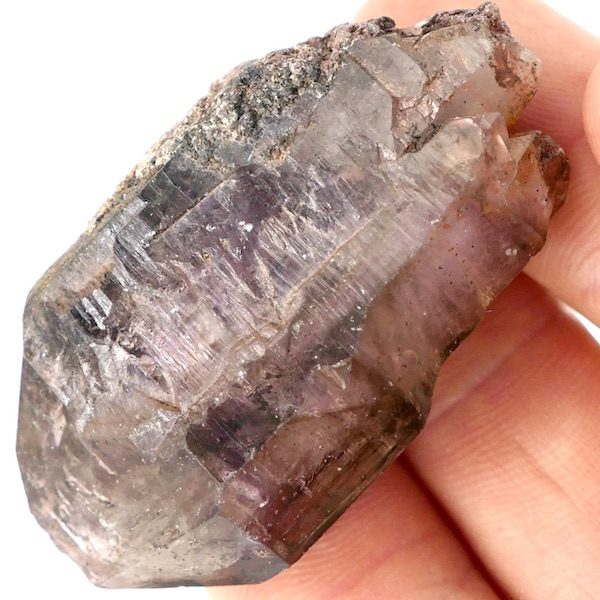 Chiredzi, Smoky Amethyst Coated Crystal 5cm 2 C25 9