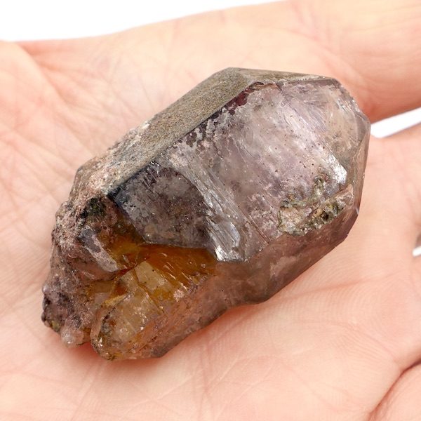 Chiredzi, Smoky Amethyst Coated Crystal 5cm 3 C25 9