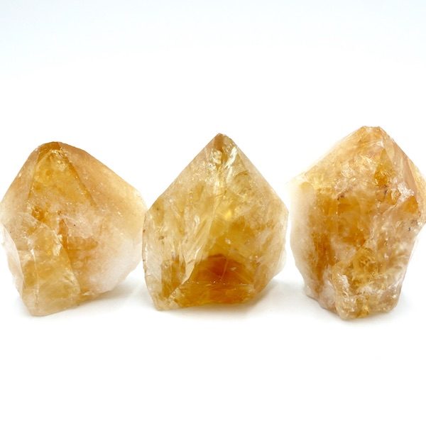 Citrine, Heated Candle Point 100-120g 1 C02 7