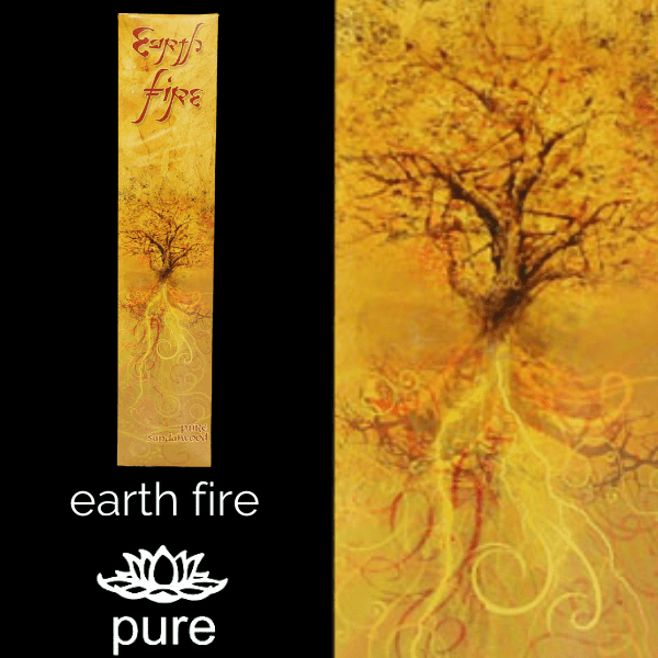 Pure Classic Earth Fire Incense Sticks