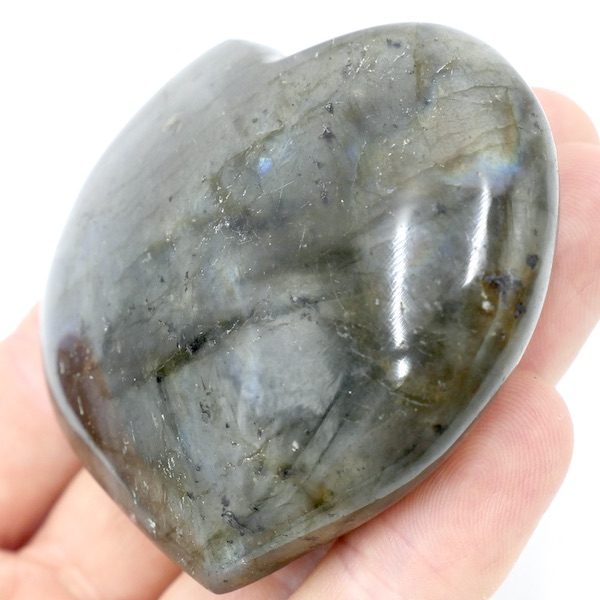 Labradorite polished crystal heart 6cm