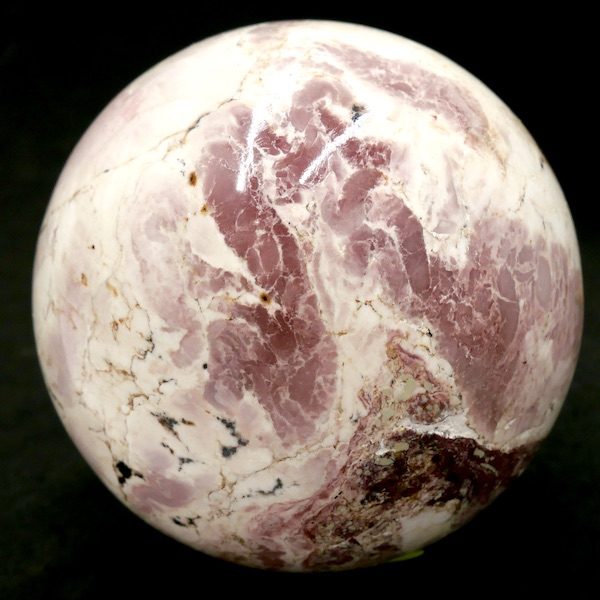 Magnesite, Pink Howlite Sphere 7.5cm 1 SE01 24