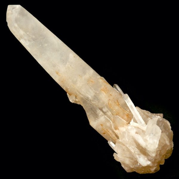 Natural Long Zambian Quartz Crystal 120g 13.5cm 1 Q26 6