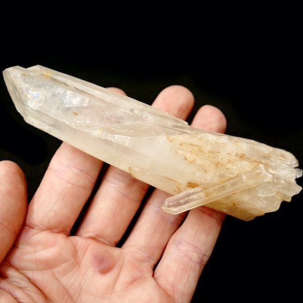 Natural Long Zambian Quartz Crystal 146g 13cm 2 Q26 4