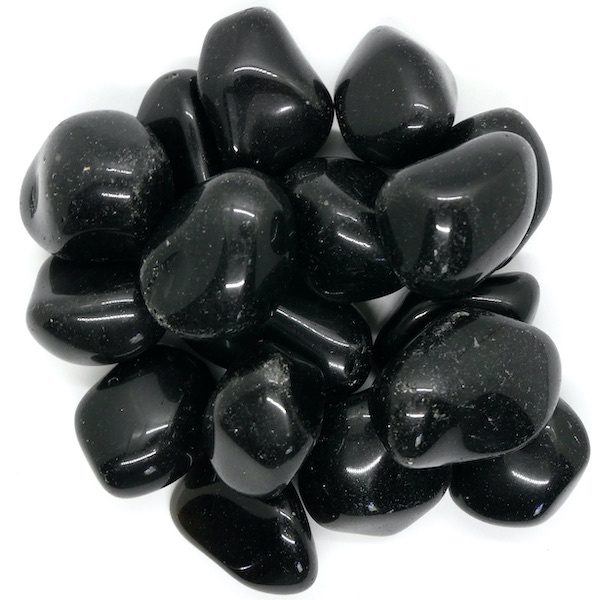 Black Obsidian Tumbled Stone L-XL 1