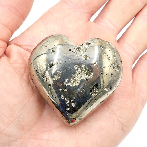 Pyrite Golden Heart 5cm 3 HE01 20