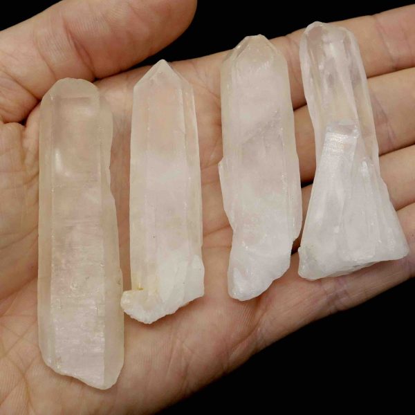 Quartz, Clear Crystal Points 6-7cm 3