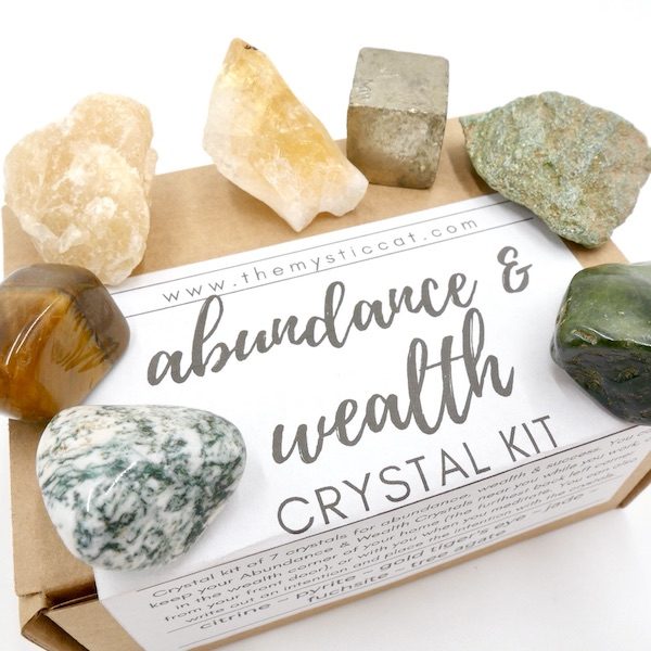 The Abundance and Wealth Crystal Kit 1