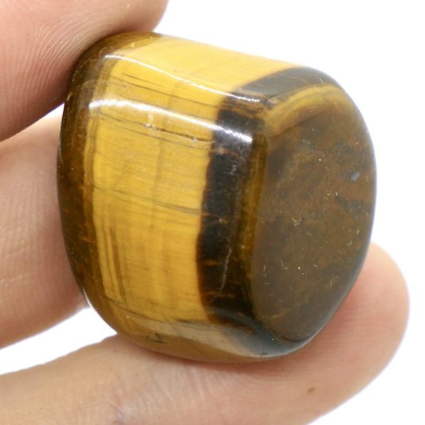 Gold Tiger's Eye tumbled stones L-XL 2