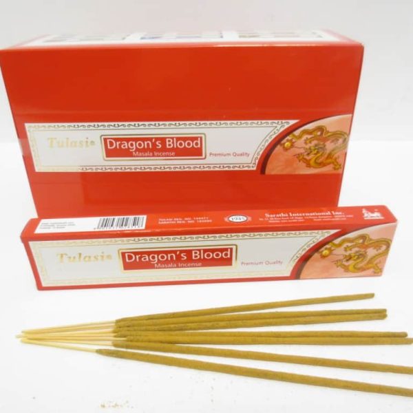 Tulasi Dragon's Blood Premium Masala Incense Sticks